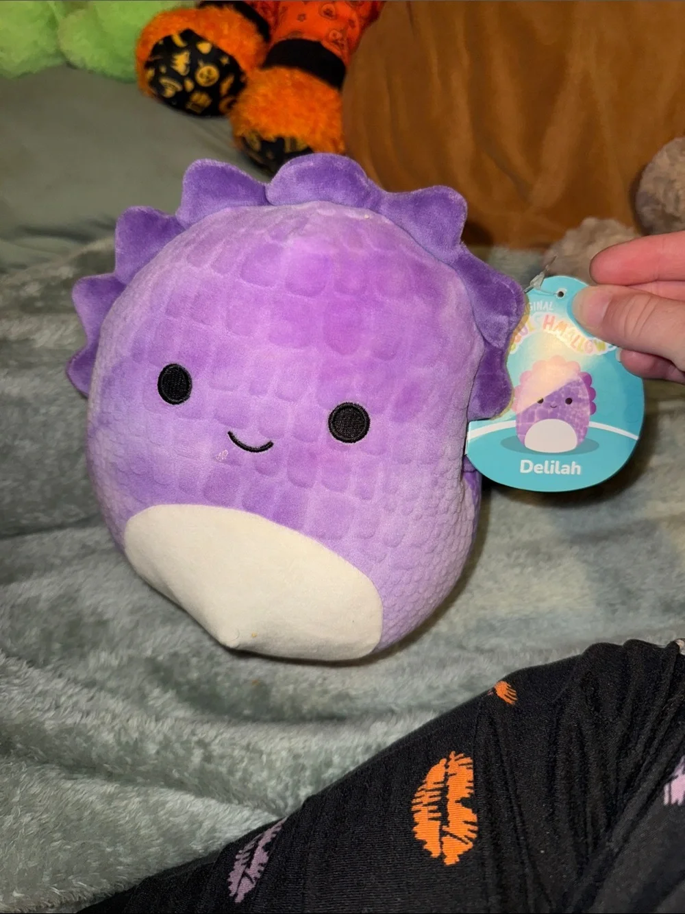 Squishmallows Purple Delilah Plush